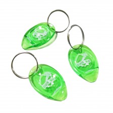 Water-drop Lottery Scratcher with Key Ring for Casino